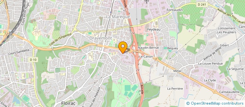 localisation de l'entreprise SAVEUR DIFFUSION VINS à BORDEAUX