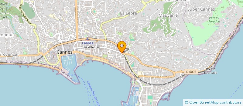 localisation de l'entreprise SAVEUR DU CHEF à CANNES