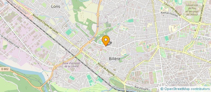 localisation de l'entreprise SAVEUR EN BROCHETTE  BILLERE