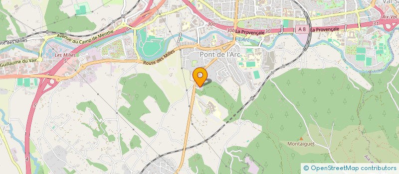 localisation de l'entreprise SAVEUR EURASIE à AIX-EN-PROVENCE