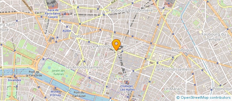 localisation de l'entreprise SAVEUR EXPRESS à PARIS