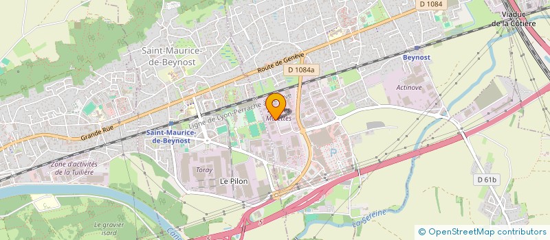 localisation de l'entreprise SAVEUR EXPRESS'O à BEYNOST