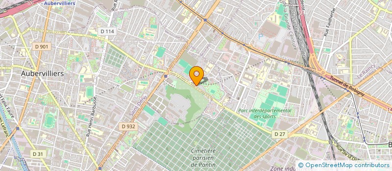 localisation de l'entreprise SAVEUR & FLAMME  PANTIN