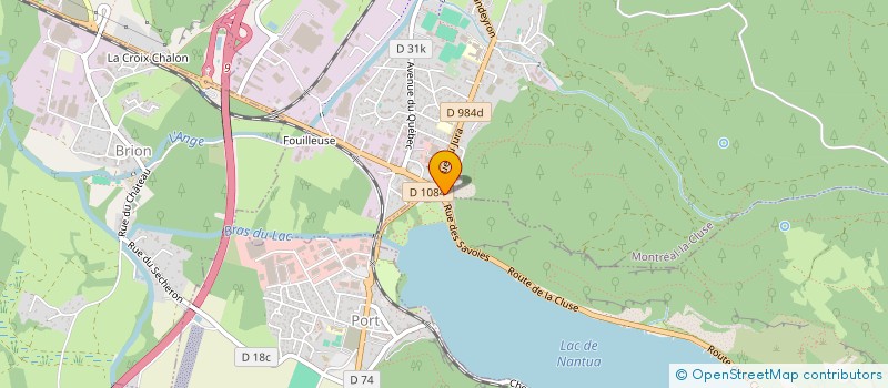 localisation de l'entreprise SAVEUR FRAICHEUR à MONTREAL-LA-CLUSE