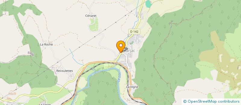 localisation de l'entreprise SAVEUR LOZERE à CHANAC