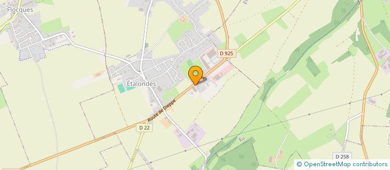 localisation de l'entreprise SAVEUR NATURE  ETALONDES