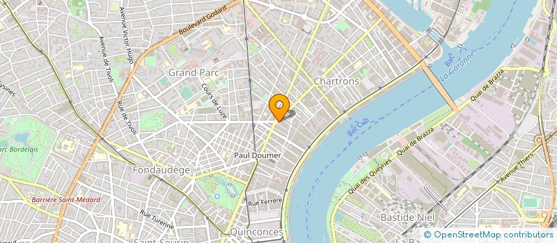 localisation de l'entreprise SAVEUR SAVEURS à BORDEAUX