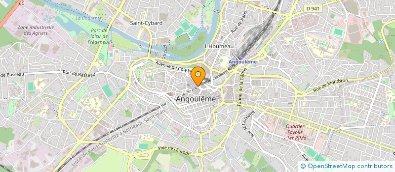 localisation de l'entreprise SAVEUR VAPEUR à ANGOULEME