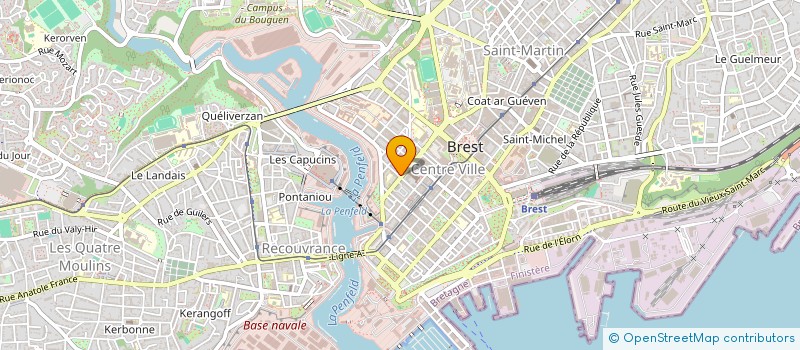 localisation de l'entreprise SAVEUROTOK à BREST