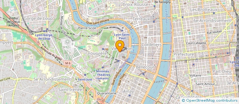 localisation de l'entreprise SAVEURS 64  LYON