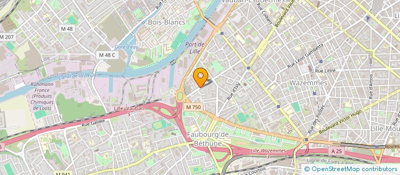 localisation de l'entreprise SAVEURS à LILLE