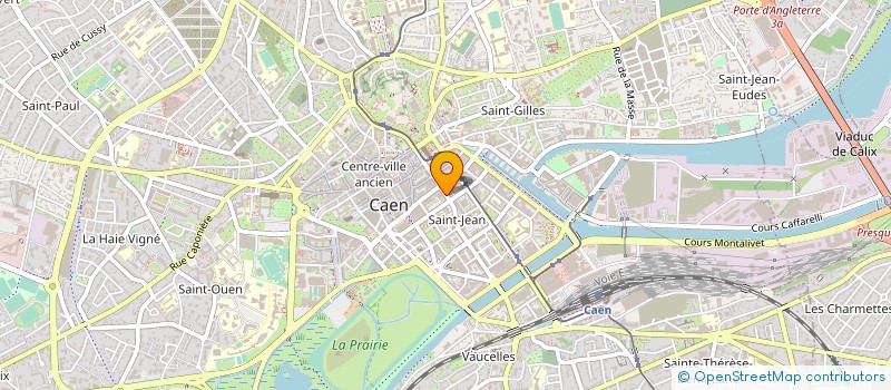 localisation de l'entreprise SAVEURS à CAEN
