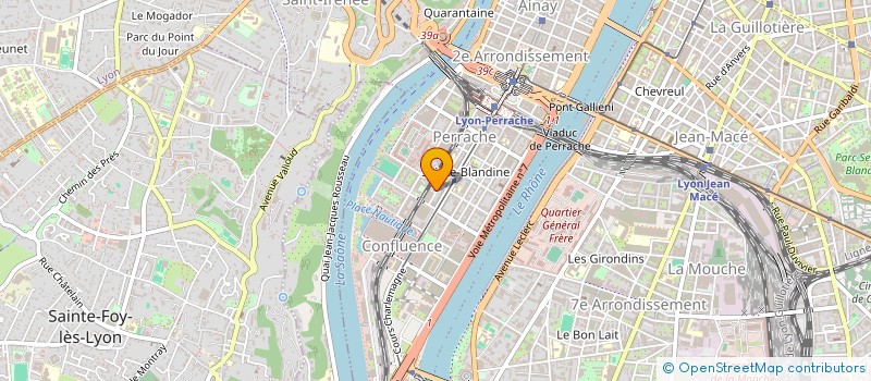 localisation de l'entreprise SAVEURS A L'ANCIENNE TRAITEUR  LYON