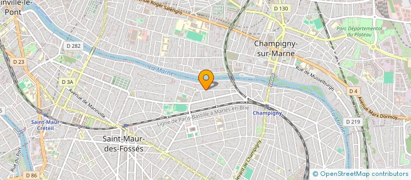 localisation de l'entreprise SAVEURS & ANTHOCYANES à SAINT-MAUR-DES-FOSSES