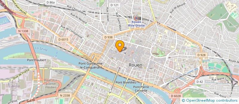 localisation de l'entreprise SAVEURS BRETONNES à ROUEN