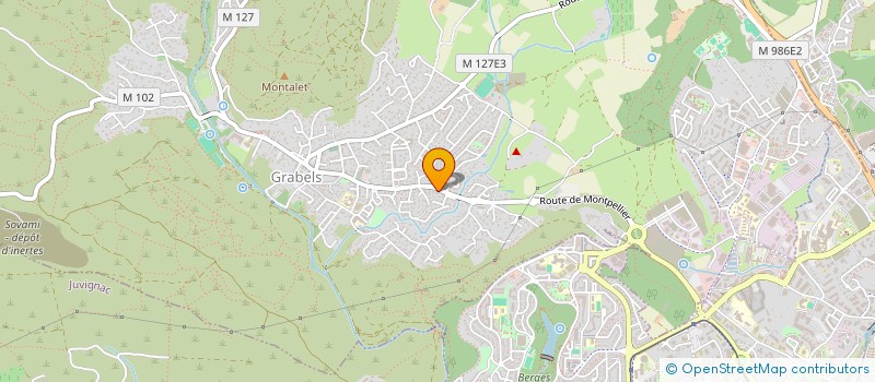 localisation de l'entreprise SAVEURS CAMBODGIENNES  GRABELS