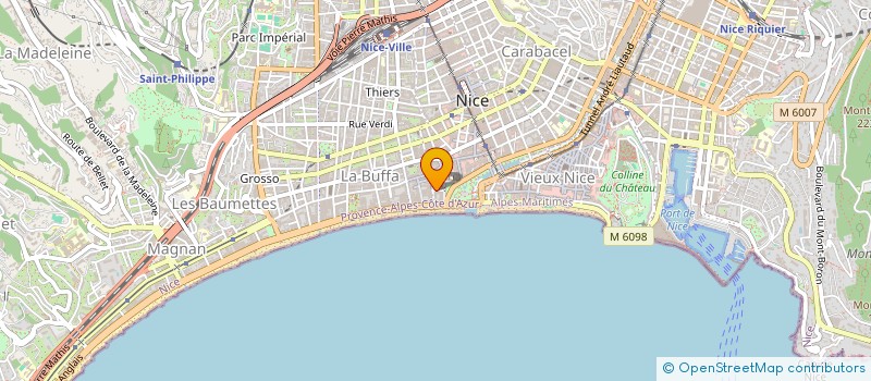 localisation de l'entreprise SAVEURS & CO à NICE
