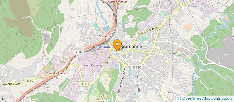 localisation de l'entreprise SAVEURS & COMPAGNIE à GARDANNE