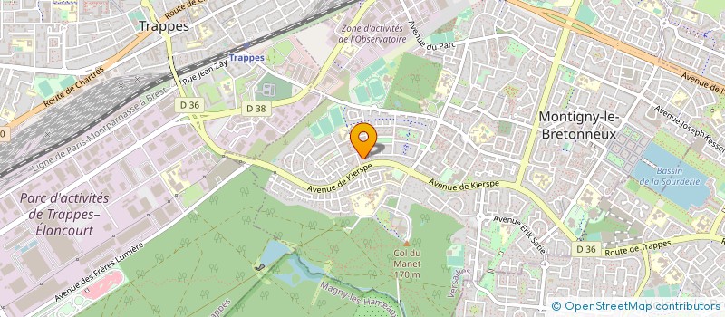 localisation de l'entreprise SAVEURS D AILLEURS à MONTIGNY-LE-BRETONNEUX