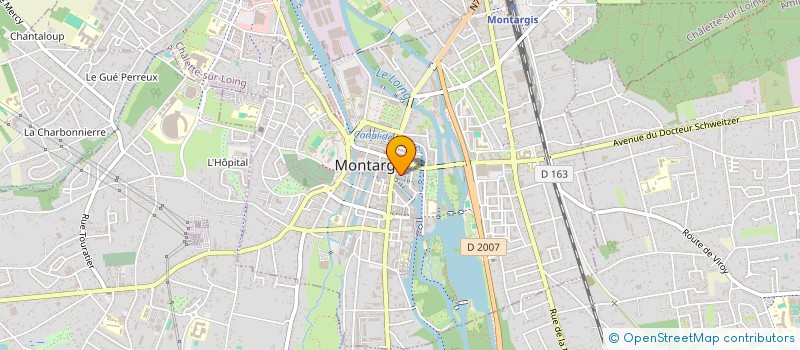 localisation de l'entreprise SAVEURS D'AILLEURS  MONTARGIS