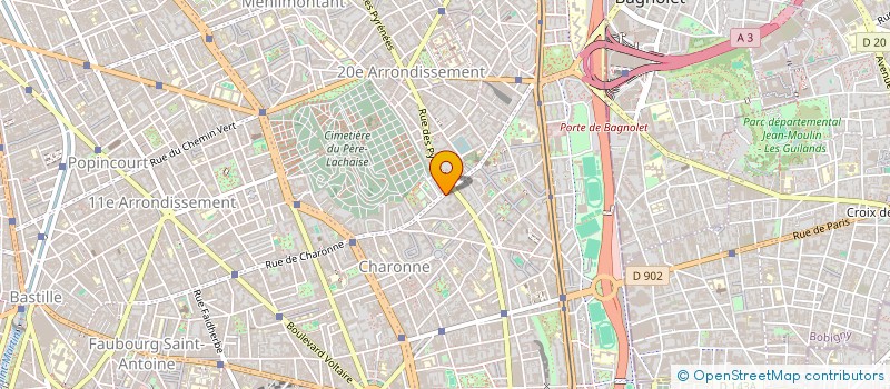 localisation de l'entreprise SAVEURS D ANTAN à PARIS