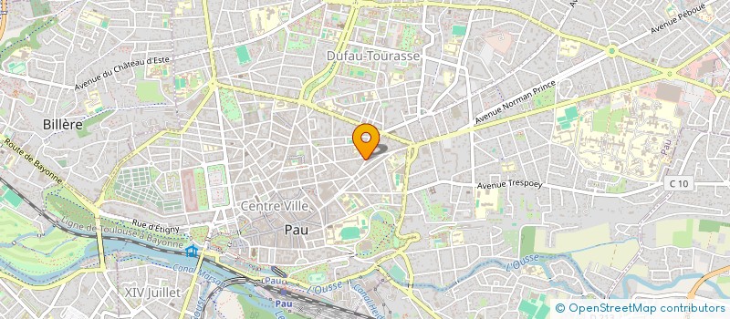 localisation de l'entreprise SAVEURS D ASIE à PAU