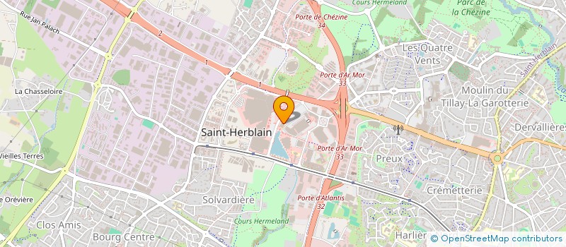 localisation de l'entreprise SAVEURS D'ASIE à SAINT-HERBLAIN