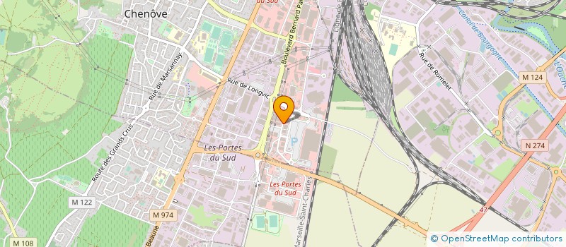 localisation de l'entreprise SAVEURS D'ASIE à CHENOVE