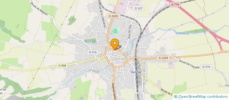 localisation de l'entreprise SAVEURS D'ASIE à GANNAT