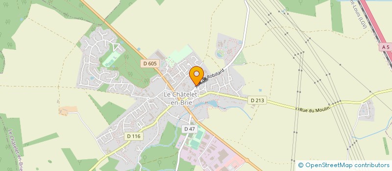 localisation de l'entreprise SAVEURS D'AUTREFOIS  LE CHATELET-EN-BRIE