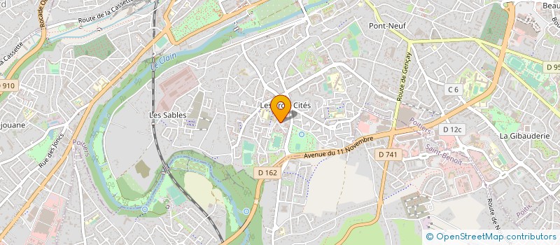 localisation de l'entreprise SAVEURS D'ESSAOUIRA à POITIERS