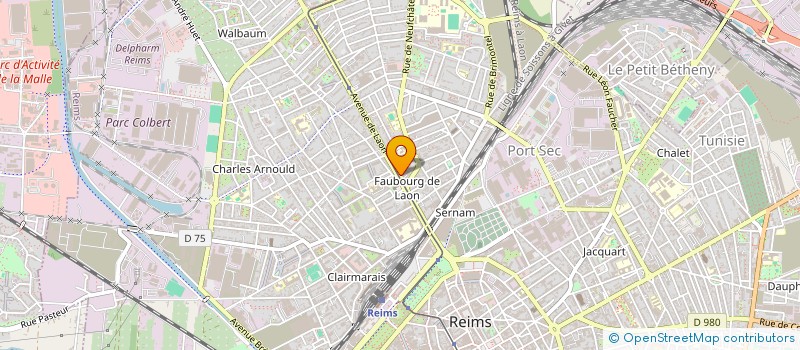localisation de l'entreprise SAVEURS D'ICI ET D'AILLEURS à REIMS