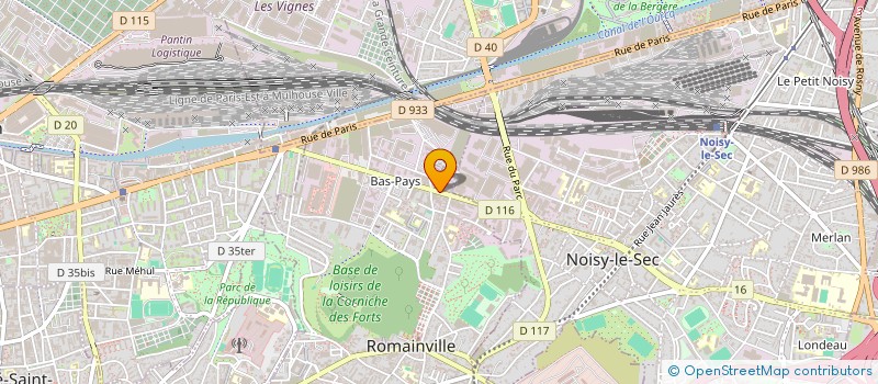 localisation de l'entreprise SAVEURS D'ISTANBUL à ROMAINVILLE