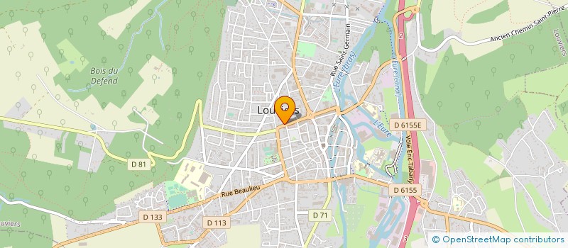 localisation de l'entreprise SAVEURS DE DUBAI  LOUVIERS