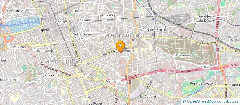 localisation de l'entreprise SAVEURS DE L'ILE MAURICE à MARSEILLE