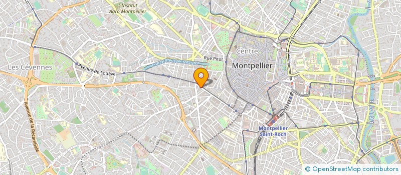 localisation de l'entreprise SAVEURS DE L'ORIENT à MONTPELLIER