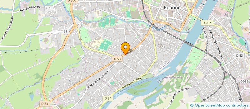 localisation de l'entreprise SAVEURS DE L'ORIENT à ROANNE