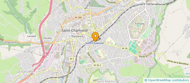 localisation de l'entreprise SAVEURS DE NOS FERMES à SAINT-CHAMOND