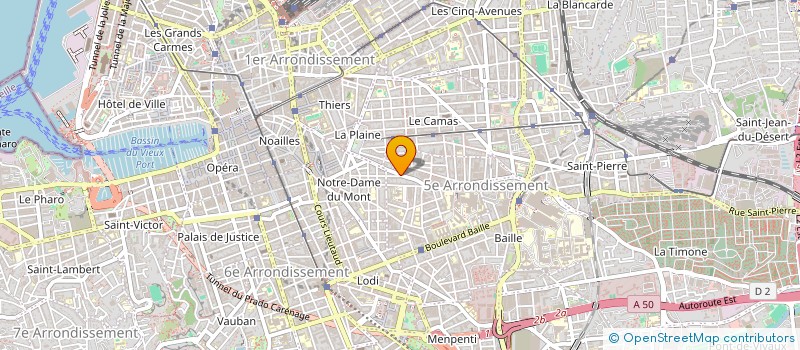 localisation de l'entreprise SAVEURS DE PROVENCE à MARSEILLE