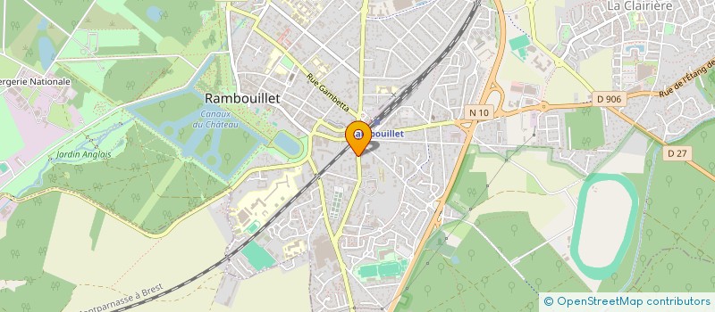 localisation de l'entreprise SAVEURS & DELICES  RAMBOUILLET