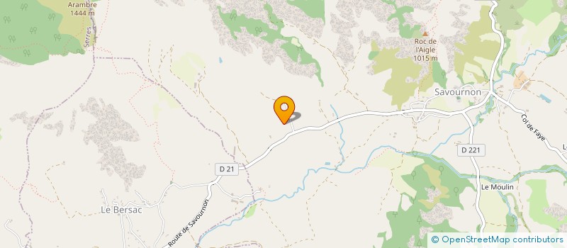 localisation de l'entreprise SAVEURS DES CLAUX  SAVOURNON