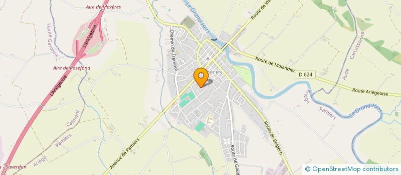 localisation de l'entreprise SAVEURS DES COUVERTS à MAZERES