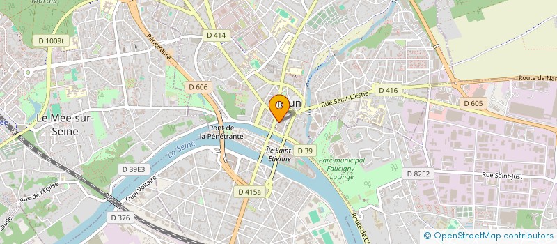 localisation de l'entreprise SAVEURS DES FRUITS  MELUN