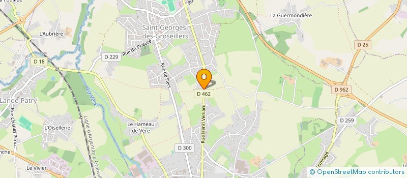 localisation de l'entreprise SAVEURS DES SUDS à SAINT-GEORGES-DES-GROSEILLERS