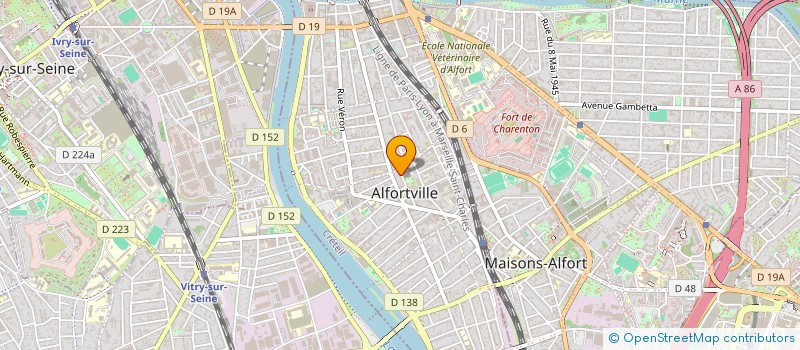 localisation de l'entreprise SAVEURS DES TERROIRS  ALFORTVILLE