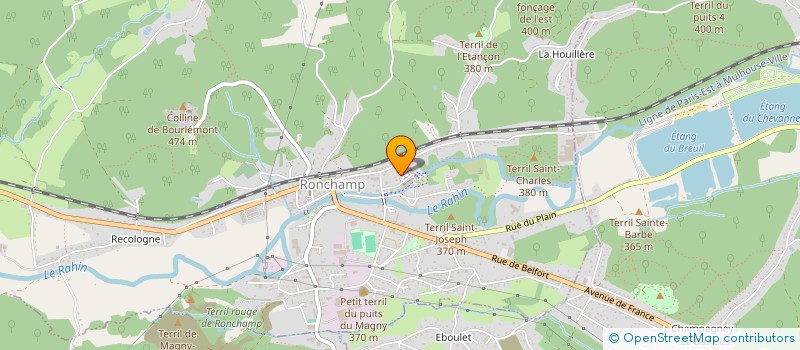 localisation de l'entreprise SAVEURS DES VOSGES COMTOISES - DES PRODUCTEURS PRES DE CHEZ VOUS  RONCHAMP