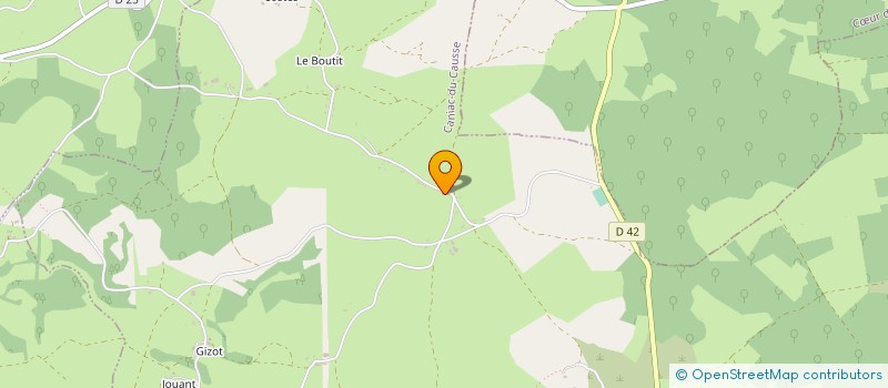 localisation de l'entreprise SAVEURS DU CAUSSE à CANIAC-DU-CAUSSE