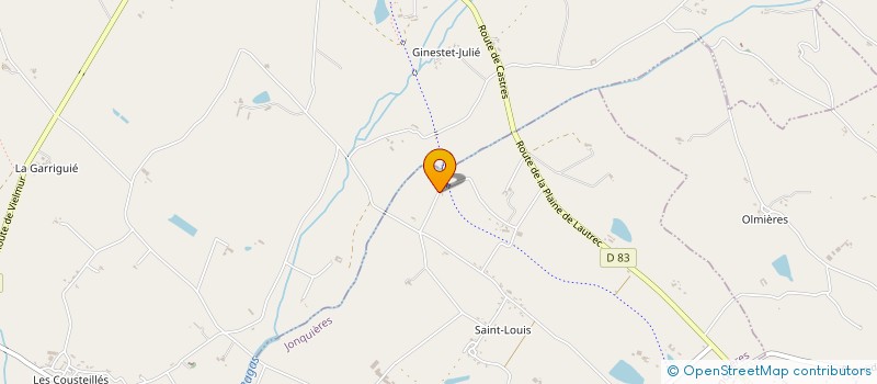 localisation de l'entreprise SAVEURS DU MIDI  JONQUIERES