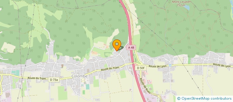 localisation de l'entreprise SAVEURS DU MONDE  COLOMBE