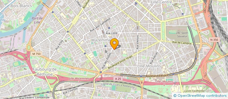 localisation de l'entreprise SAVEURS DU NORD à LILLE